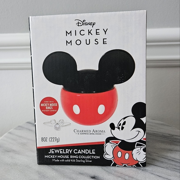 NEW Charmed Aroma Disney Mickey Mouse Candle size 6 - Picture 2 of 9